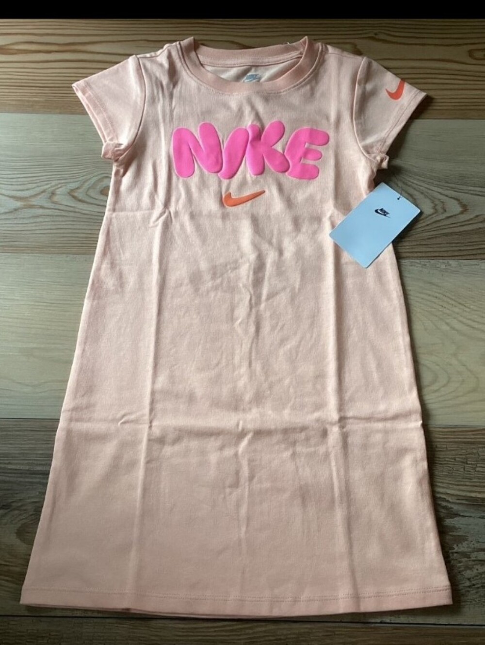 Nike Girls'  Logo T-Shirt Dress Size 6(NWT) ~PRICE IS FIRM~
